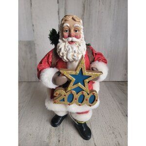 Clothtique AS IS greeting the millennium xmas figure possible dreams